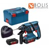 MARTELLO PERFORATORE A BATTERIA GHB 36V-EC + 2 BATTERIE
