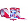 NASTRO SEGNALETICO BIANCO/ROSSO 200 MT. GEKO