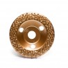 CARBIDE FLATDISC 115MM GRIT 24