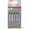 LAME PER SEGHETTO ALTERNATIVO BOSCH T 101 AO PZ. 5