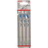 LAME PER SEGHETTO ALTERNATIVO BOSCH T 318 A PZ. 3