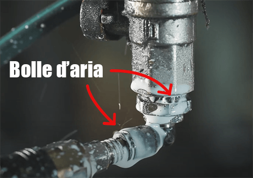 Rilevatore Fughe Gas Spray Bolle d'Aria